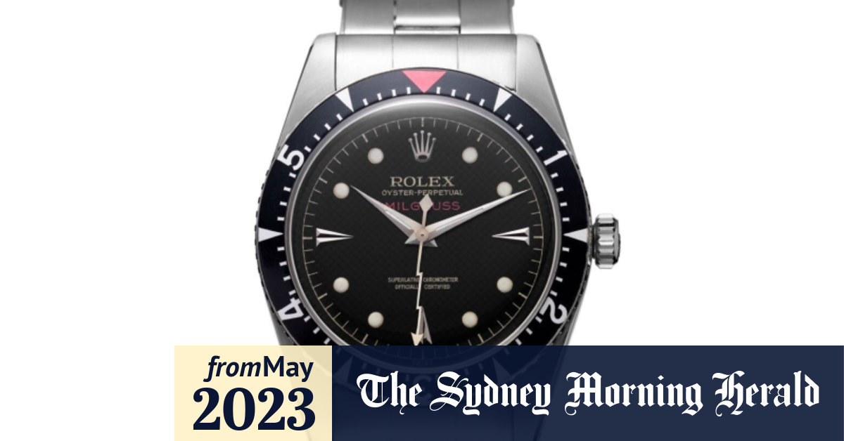 Rolex milgauss clearance 1956